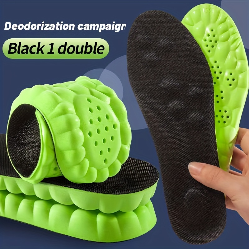 1 쌍 4D 슈퍼 소프트 스포츠 신발 깔창 발 바구니  - Insole Arch Support 리뷰 및 가격