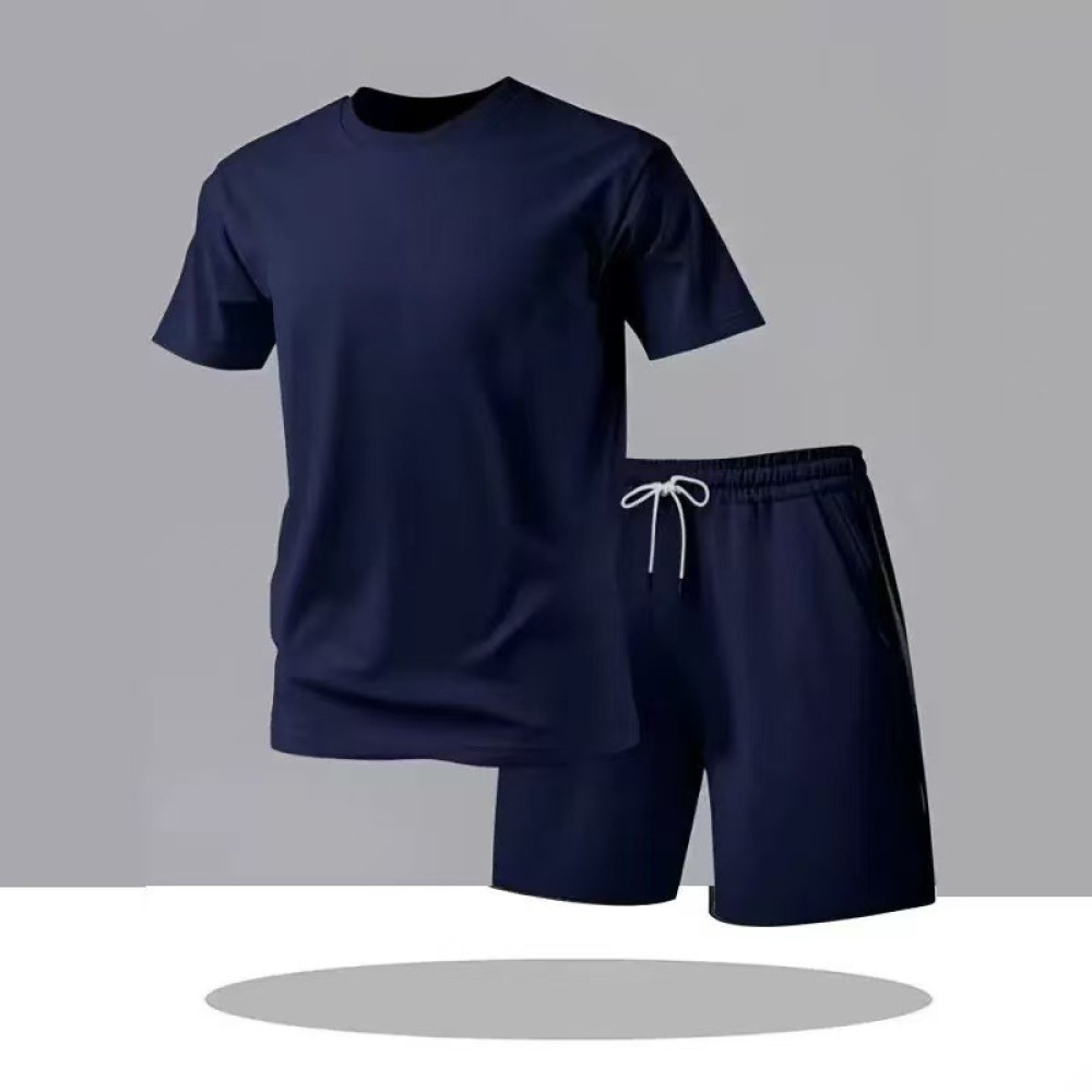 남성용 스포츠웨어 세트 빠른 건조 메쉬 티셔츠 반바지  - Running Gear Outfit 리뷰 및 가격