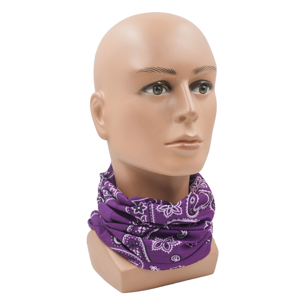 보라색 Balaclava 여성 러닝 캠핑 헤드 밴드 B - Head Gear Running 리뷰 및 가격