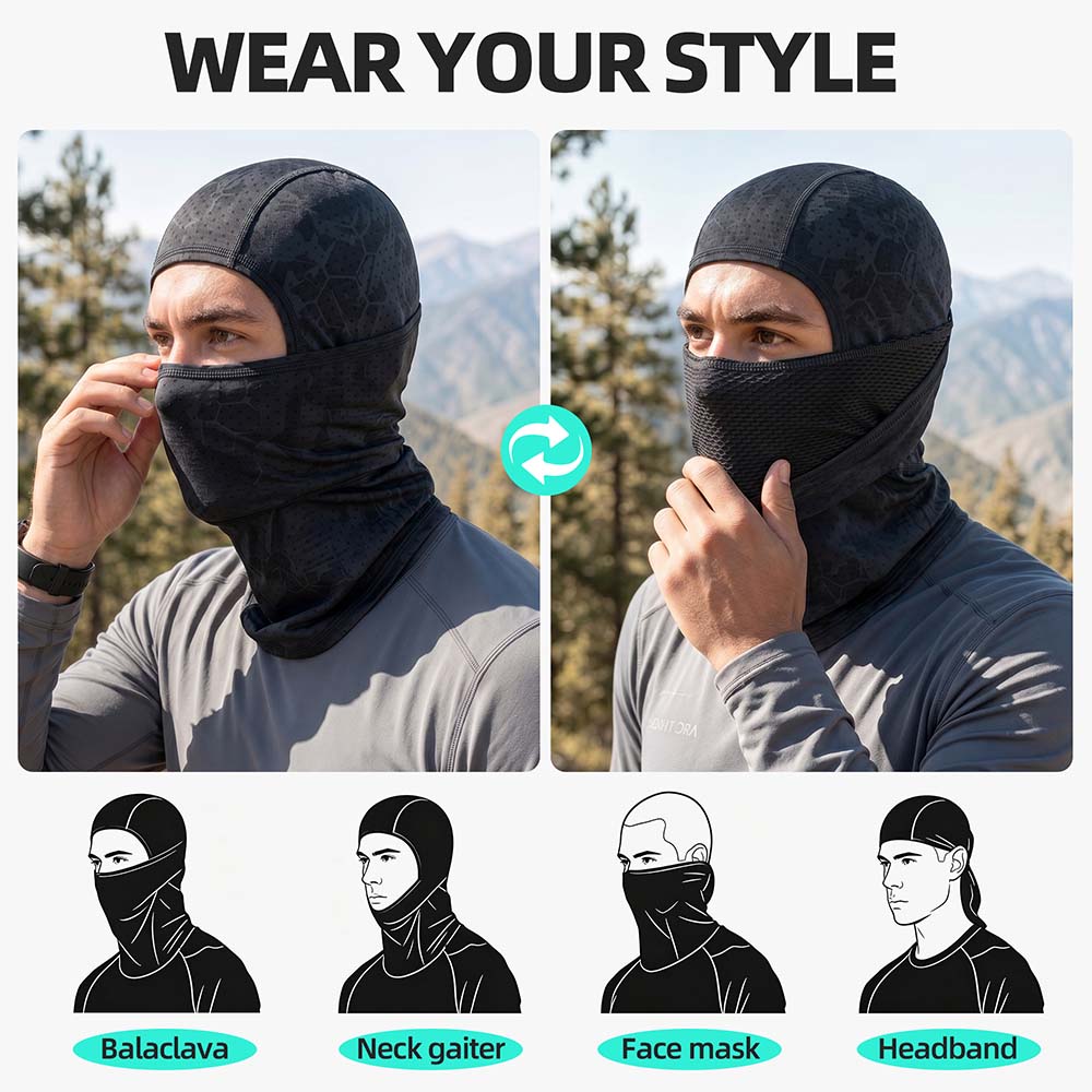 통기성 발라클라바 캡 풀페이스 마스크 UV 차단 헤드기 - Head Gear Running 리뷰 및 가격