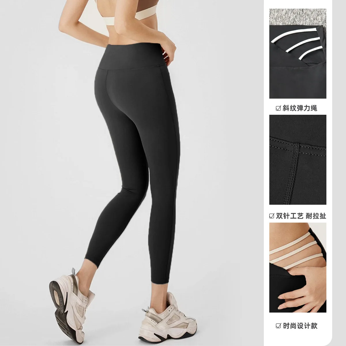 여성용 속이 비치는 레깅스, 끈 없는 운동복 바지, 섹 - Running Gear Outfit 리뷰 및 가격