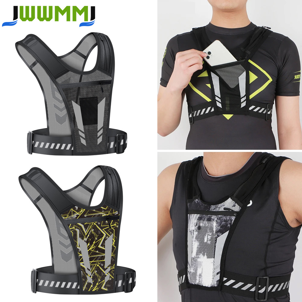 전화 홀더 및 키 포켓이 있는 반사형 러닝 조끼, 남성 - Running Gear For Your Phone 리뷰 및 가격